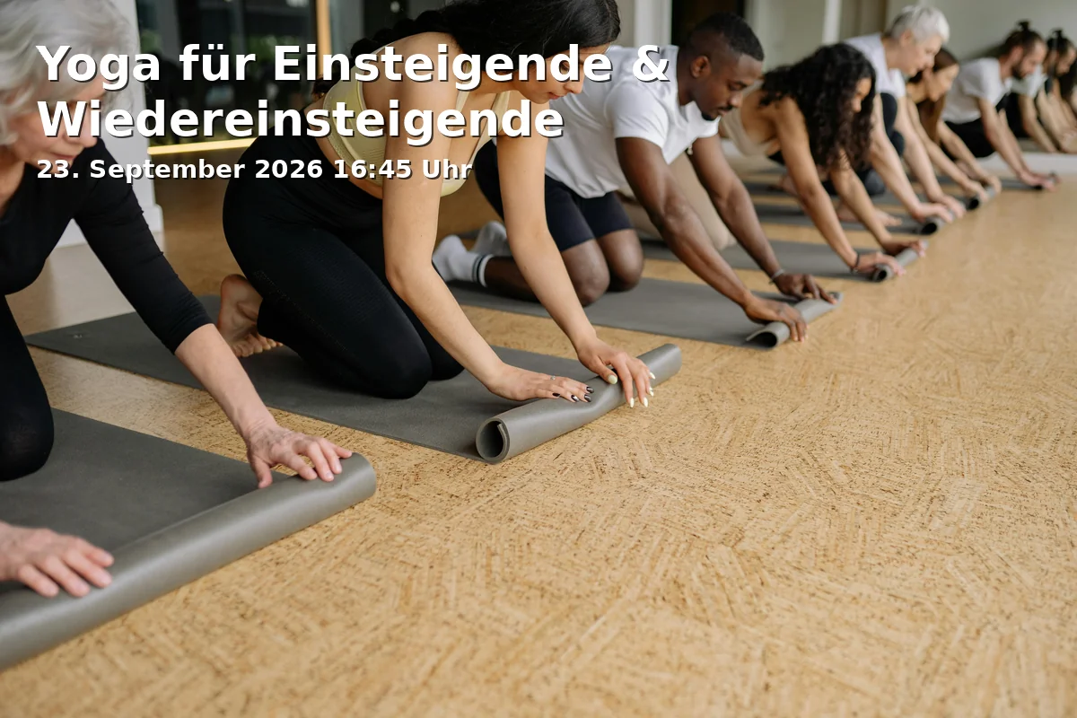 Event: Yoga für Einsteigende & Wiedereinsteigende in Pfarrzentrum St. Heinrich, Sonnenstraße 21, 90763 Fürth on 23. September 2026