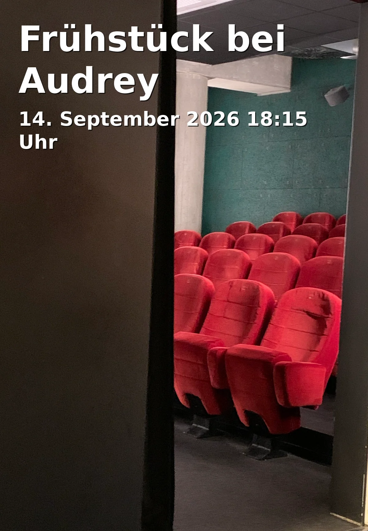 Event: Frühstück bei Audrey in filmforum, Dellplatz 16, 47051 Duisburg on 14. September 2026