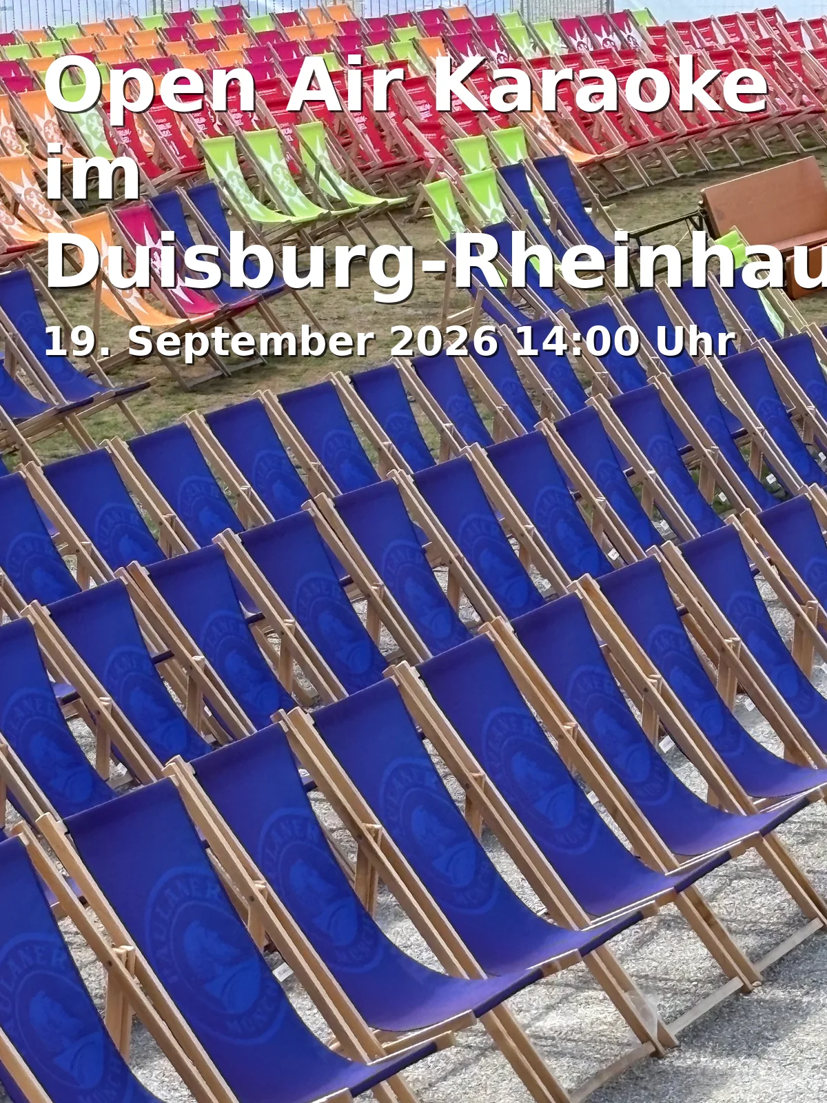 Event: Open Air Karaoke im Duisburg-Rheinhausener Volkspark in Musikpavillon | Volkspark Rheinhausen, Gartenstraße 14, 47226 Duisburg on 19. September 2026
