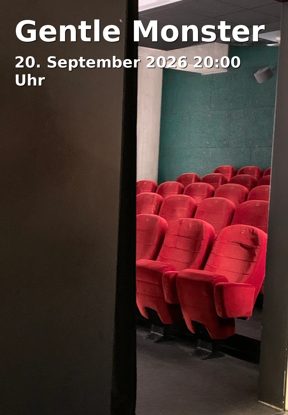 Event: Gentle Monster in filmforum, Dellplatz 16, 47051 Duisburg on 20. September 2026