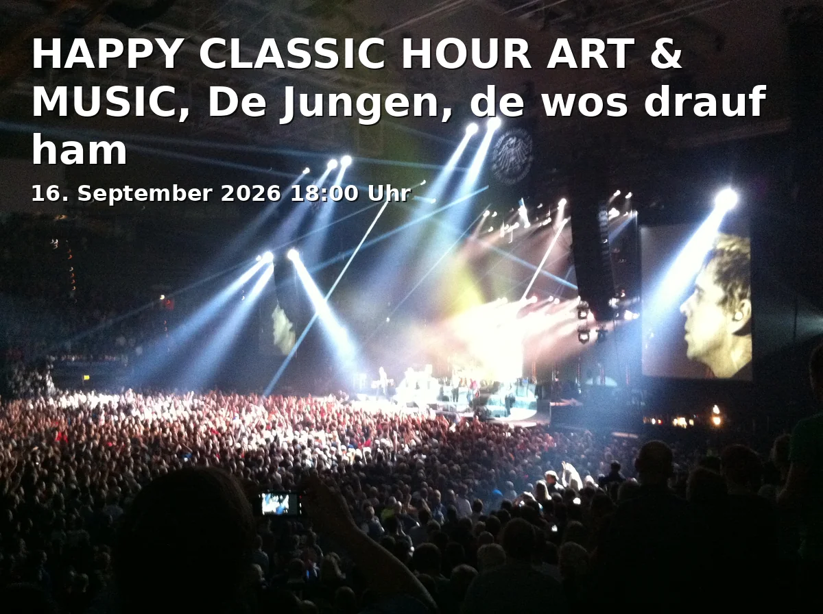 HAPPY CLASSIC HOUR ART & MUSIC, De Jungen, de wos drauf ham