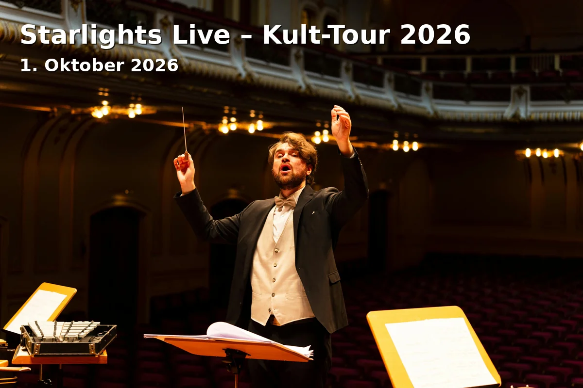 Event: Starlights Live – Kult-Tour 2026 in Konzertkirche Neubrandenburg, Marktplatz 1, 17033 Neubrandenburg on 1. Oktober 2026