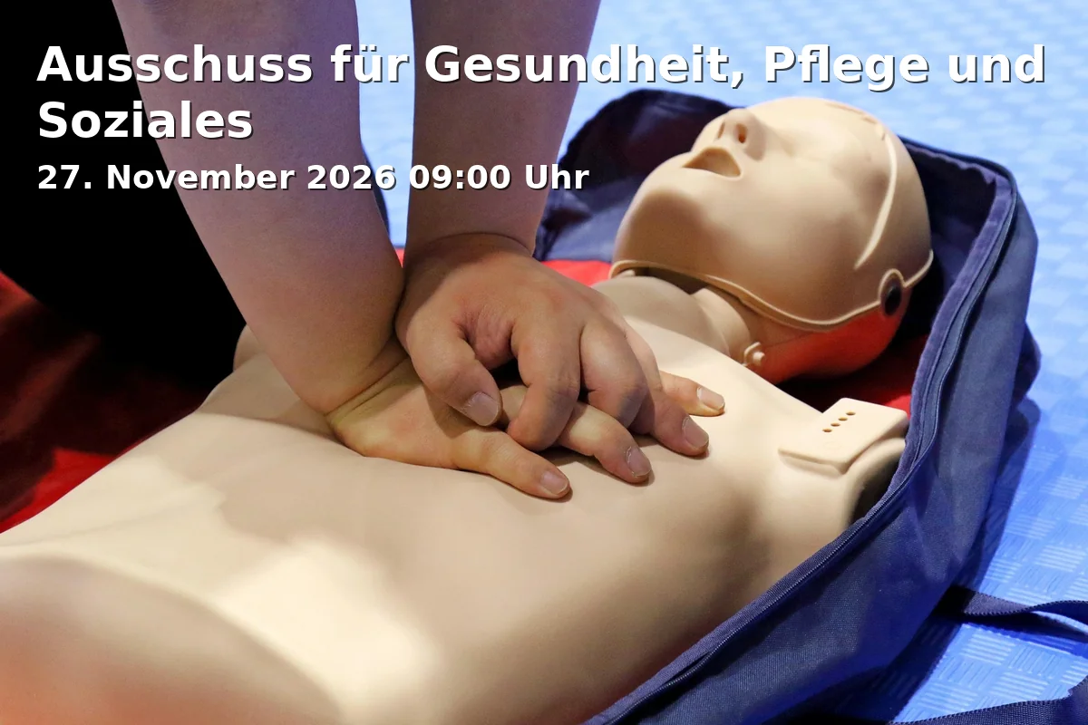 Event: Ausschuss für Gesundheit, Pflege und Soziales in Landratsamt Neu-Ulm, Kantstraße 8, 89231 Neu-Ulm on 27. November 2026