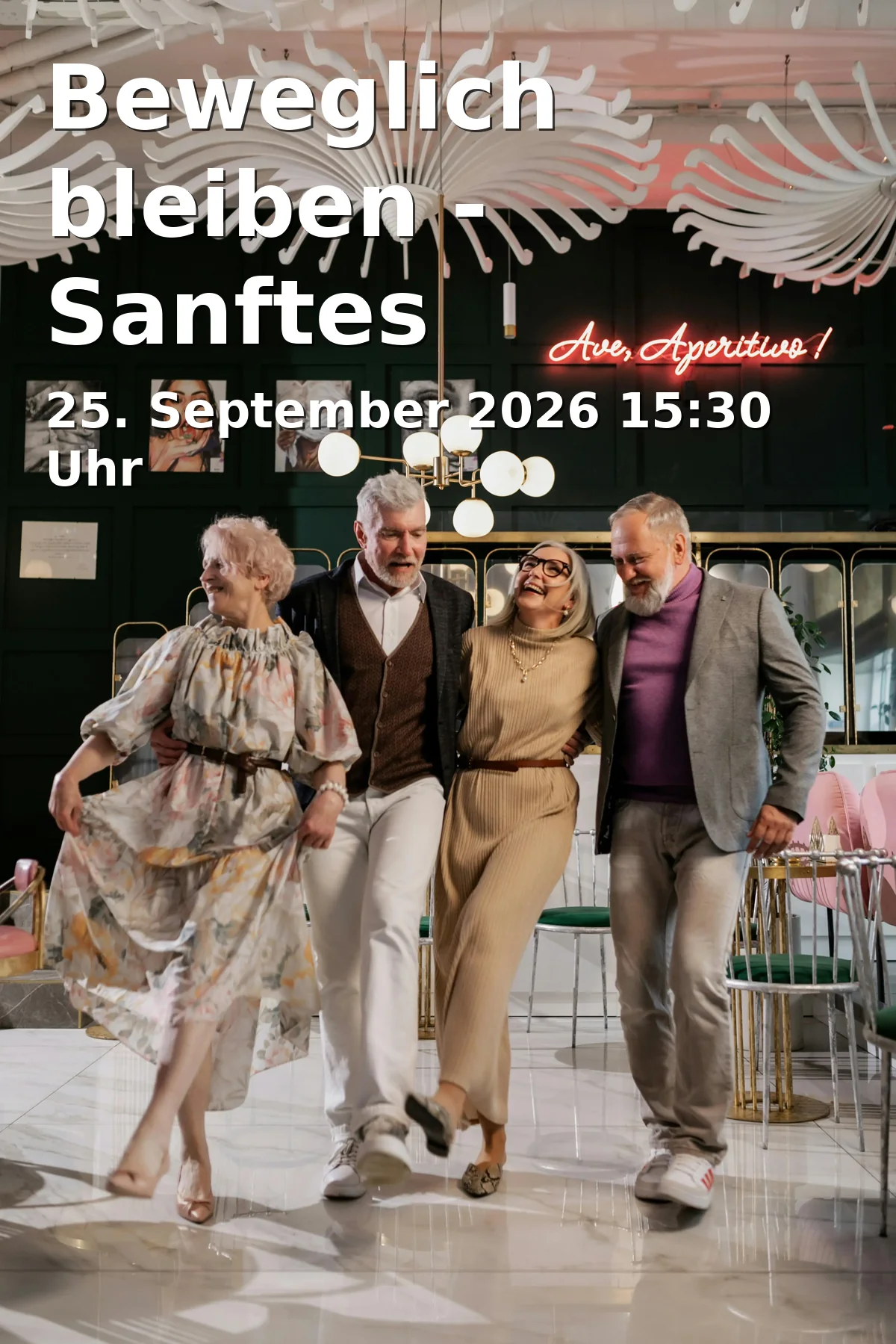 Event: Beweglich bleiben - Sanftes Muskeltraining mit orientalischem Tanz in Katholische Filialkirche und Gemeindezentrum St. Benedikt, Odenwaldstraße 4-10, 95448 Bayreuth on 25. September 2026