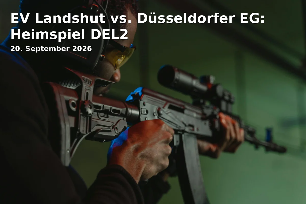Event: EV Landshut vs. Düsseldorfer EG: Heimspiel DEL2 in VR-Bank Landshut Arena, Niedermayerstraße 100, 84036 Landshut on 20. September 2026