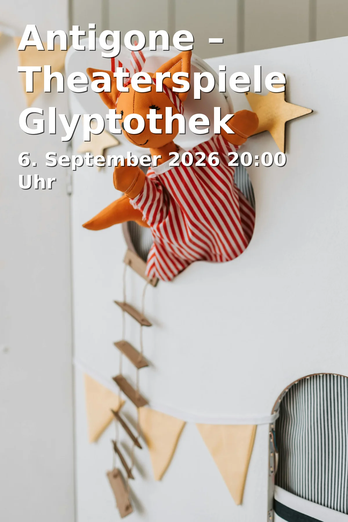 Event: Antigone – Theaterspiele Glyptothek in Innenhof der Glyptothek, Königsplatz 3, 80330 München on 6. September 2026
