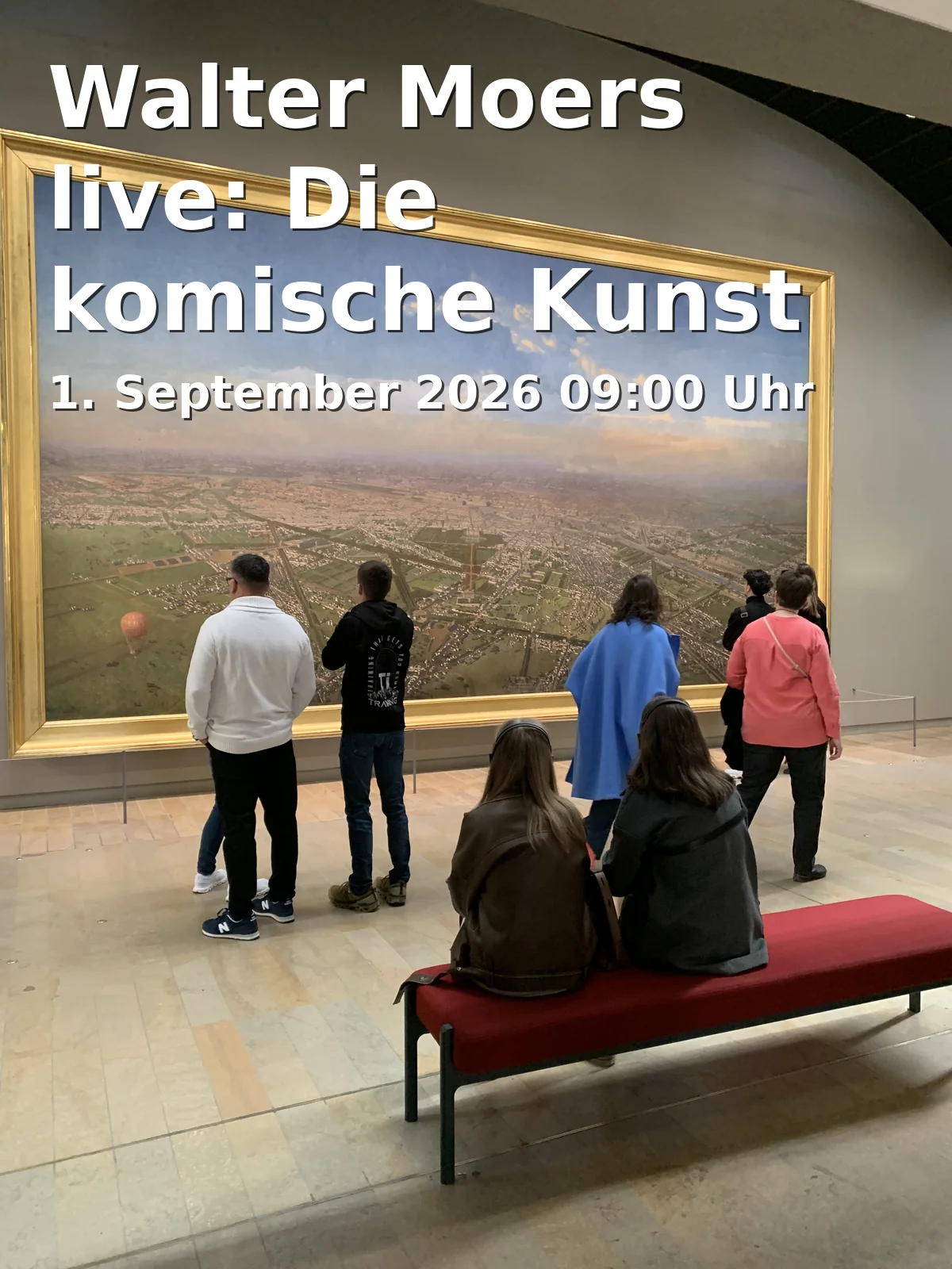 Event: Walter Moers live: Die komische Kunst in Erlangen