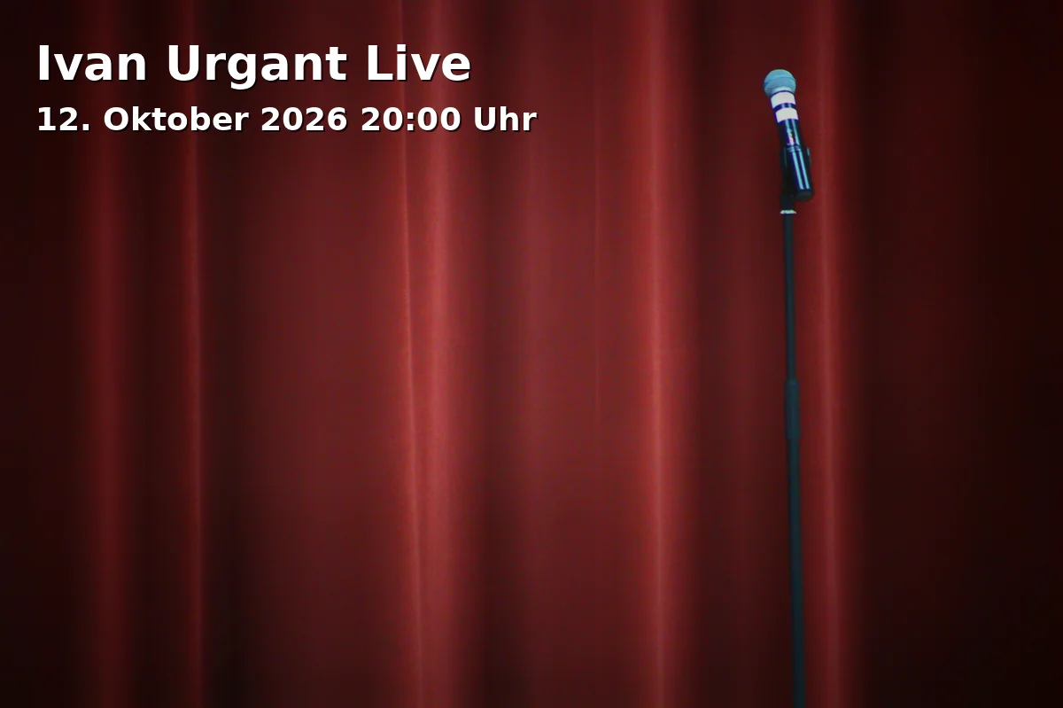 Event: Ivan Urgant Live in Kongress am Park, Gögginger Straße 10, Augsburg on 12. Oktober 2026