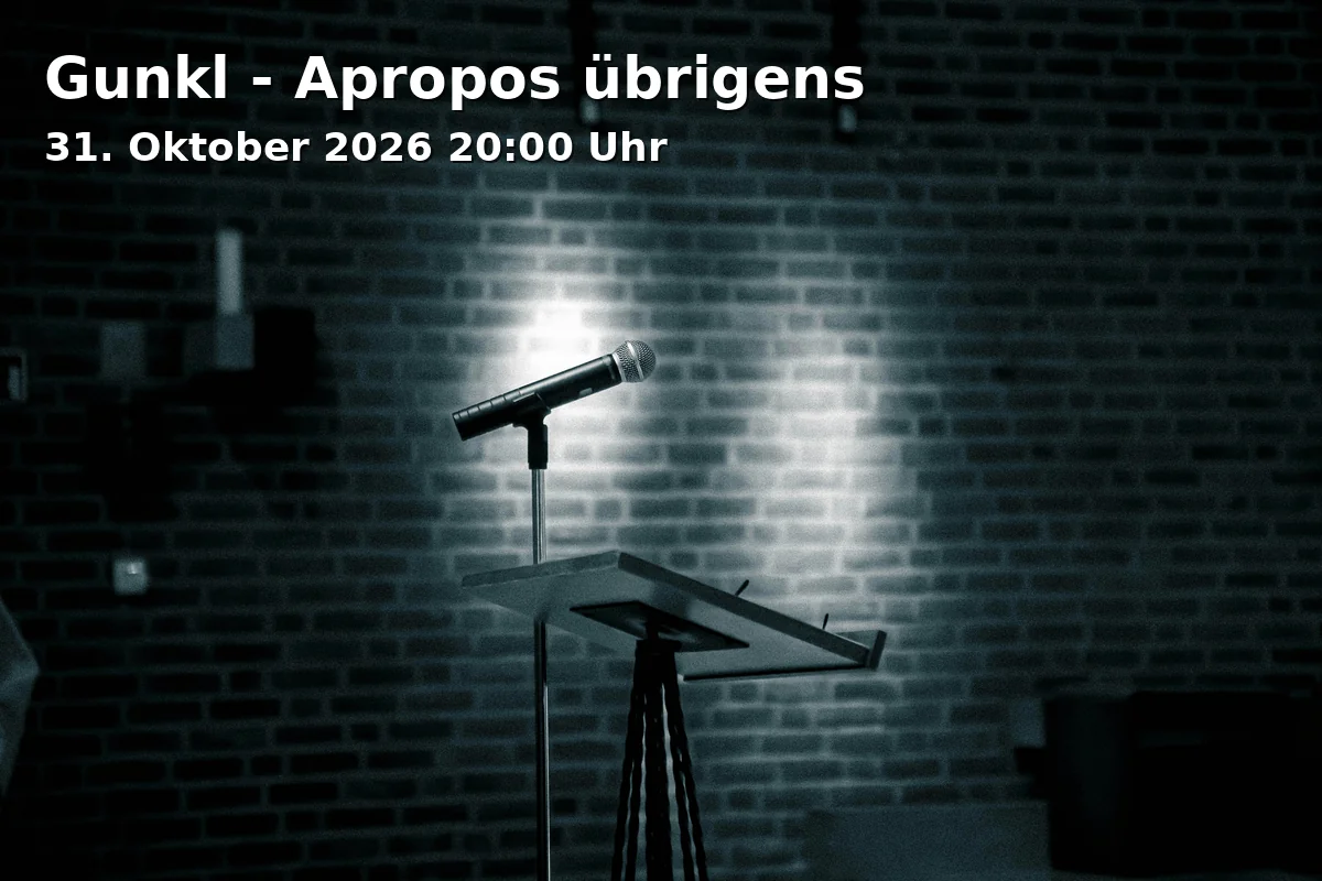 Event: Gunkl - Apropos übrigens