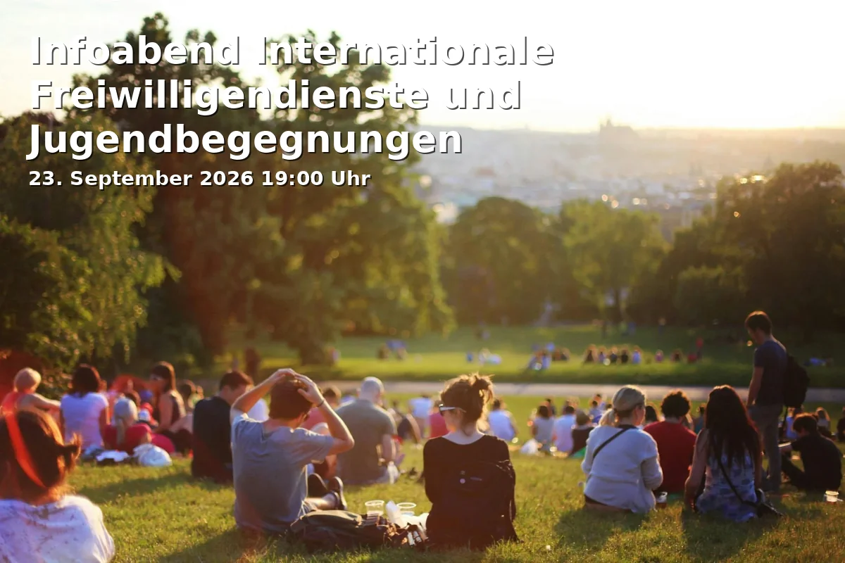 Event: Infoabend Internationale Freiwilligendienste und Jugendbegegnungen in Um-Welthaus im Torhaus, 4. OG, Gmünder Straße 9, 73430 Aalen on 23. September 2026