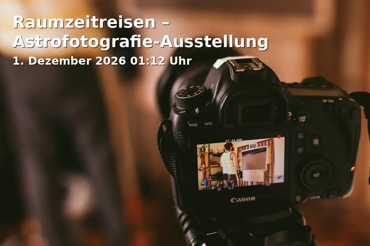 Event: Raumzeitreisen – Astrofotografie-Ausstellung