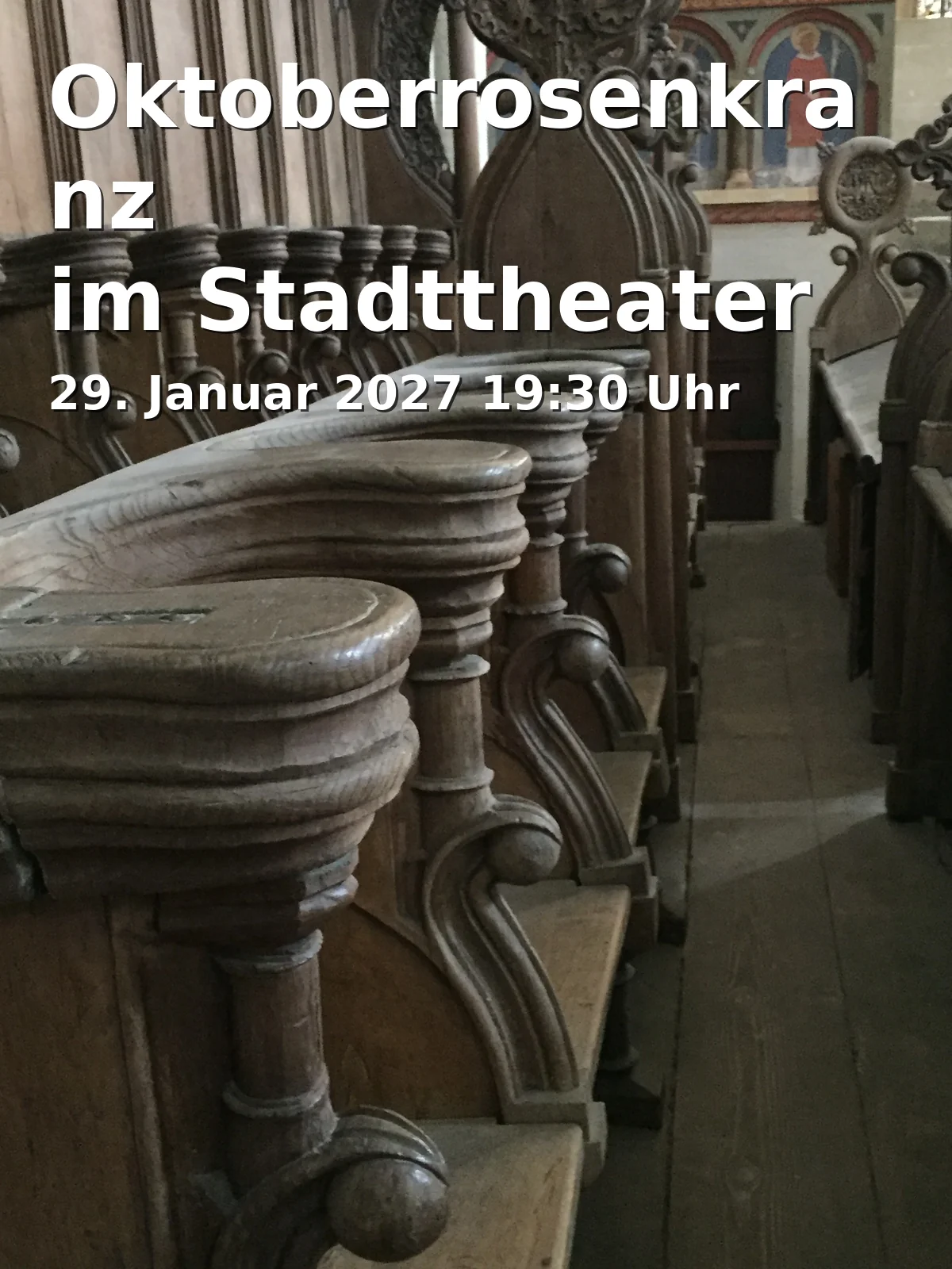 Event: Oktoberrosenkranz im Stadttheater Amberg