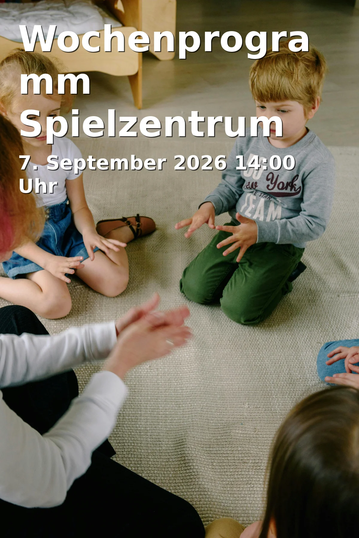 Event: Wochenprogramm Spielzentrum Süd in Spielzentrum Süd, Rotdornstraße 1, 47269 Duisburg on 7. September 2026