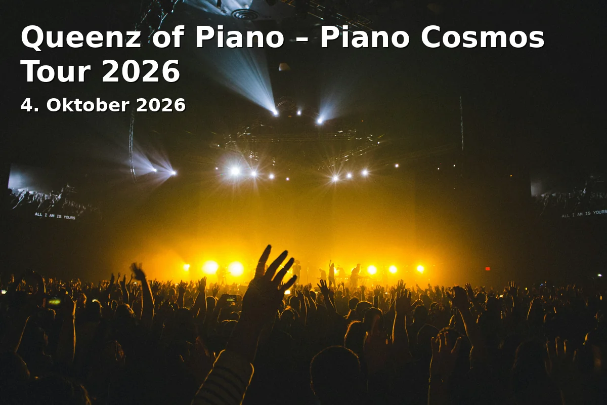 Event: Queenz of Piano – Piano Cosmos Tour 2026 in Konzertkirche Neubrandenburg, Konzertkirchplatz 1, 17033 Neubrandenburg on 4. Oktober 2026