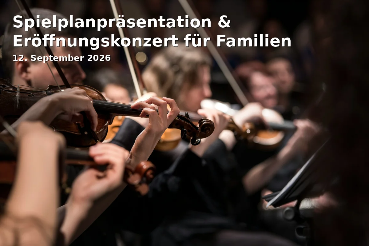 Event: Schedule Presentation & Opening Concert for Families