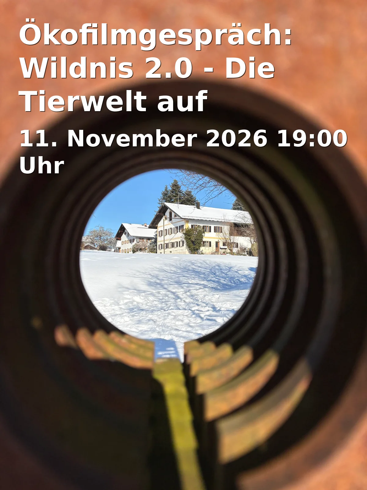 Event: Ökofilmgespräch: Wildnis 2.0 - Die Tierwelt auf Umwegen in Breite Straße 1 a, 14467 Potsdam on 11. November 2026