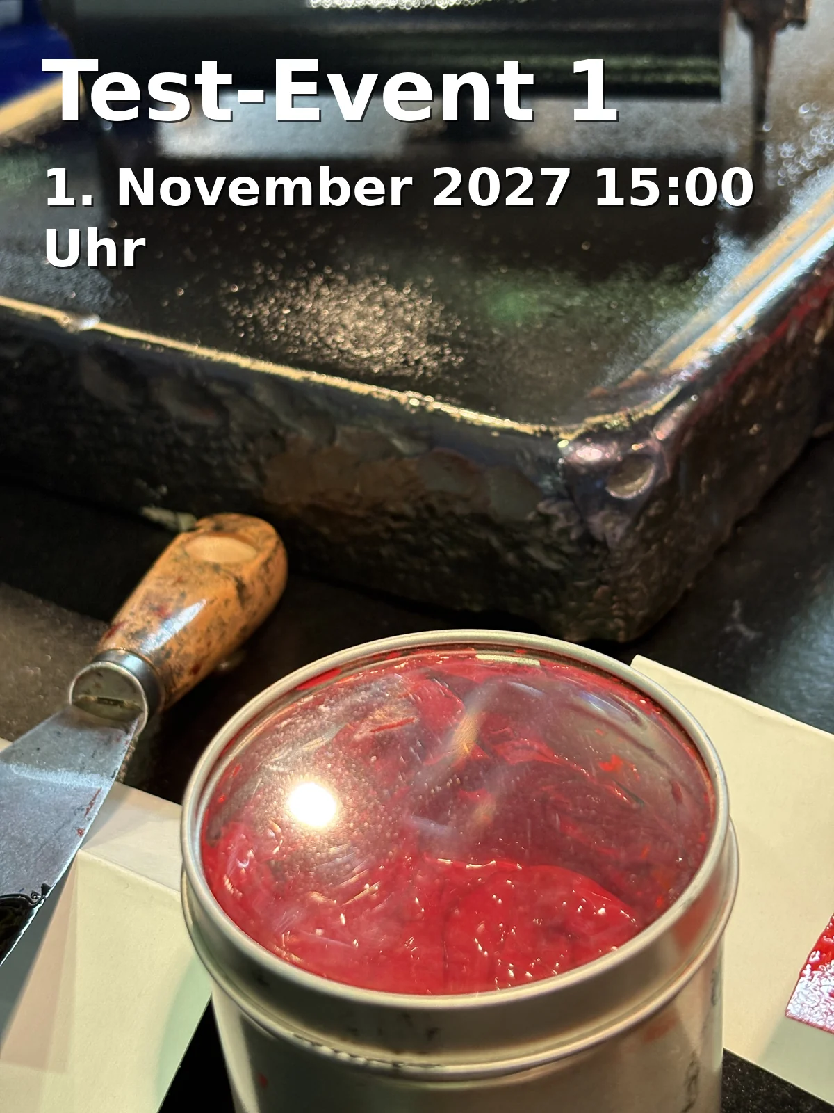 Event: Test-Event 1 in Charlottenstraße 119, 14467 Potsdam on 1. November 2027