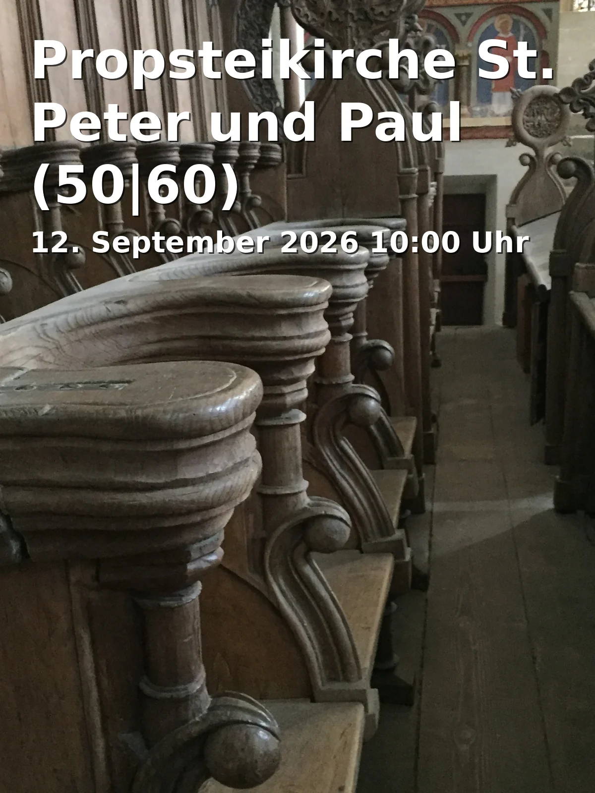 Event: Propsteikirche St. Peter und Paul (50|60) in Am Bassin 2, 14467 Potsdam on 12. September 2026