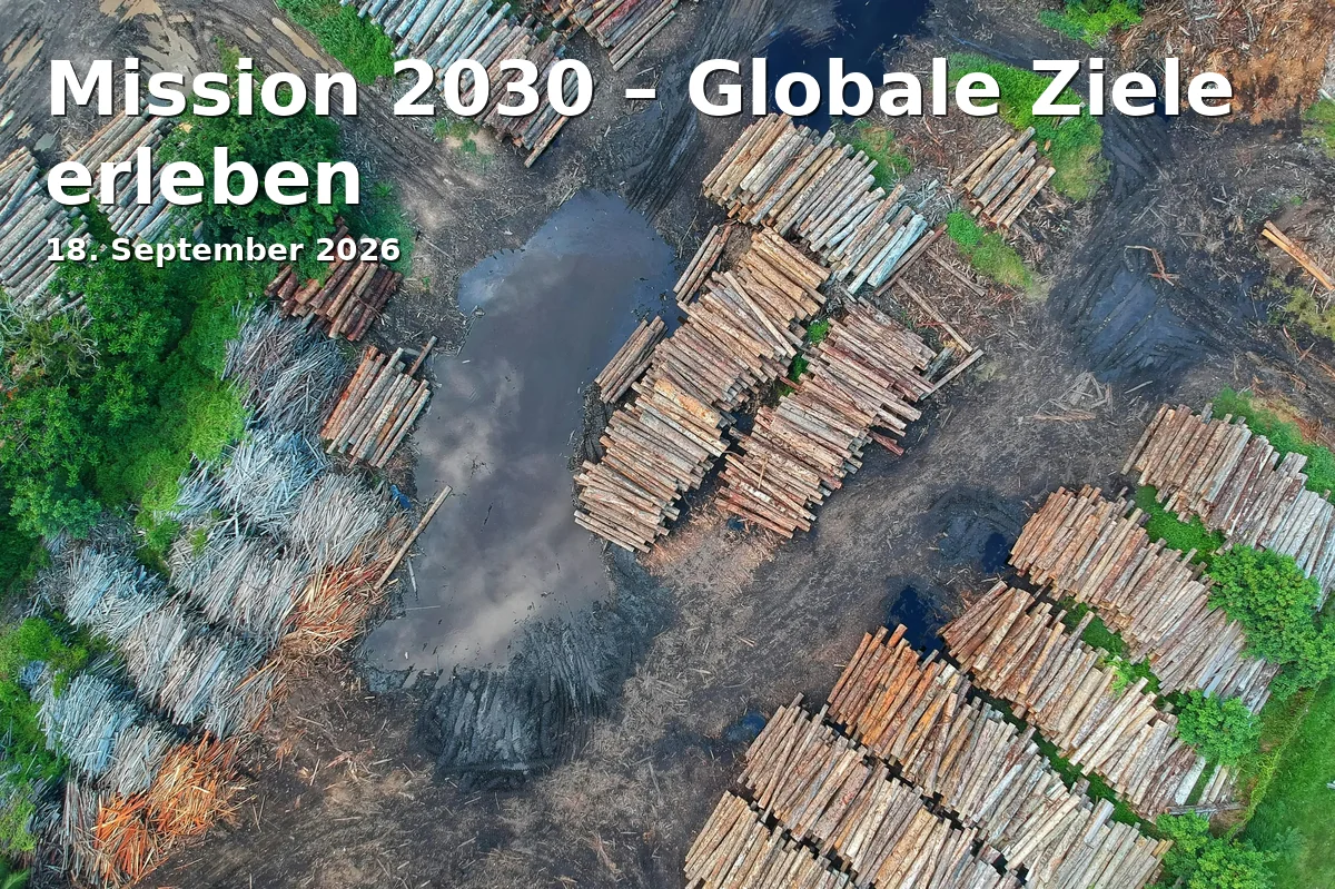 Event: Mission 2030 – Globale Ziele erleben in Zentralbibliothek Düsseldorf, Konrad-Adenauer-Platz 1, Düsseldorf on 18. September 2026