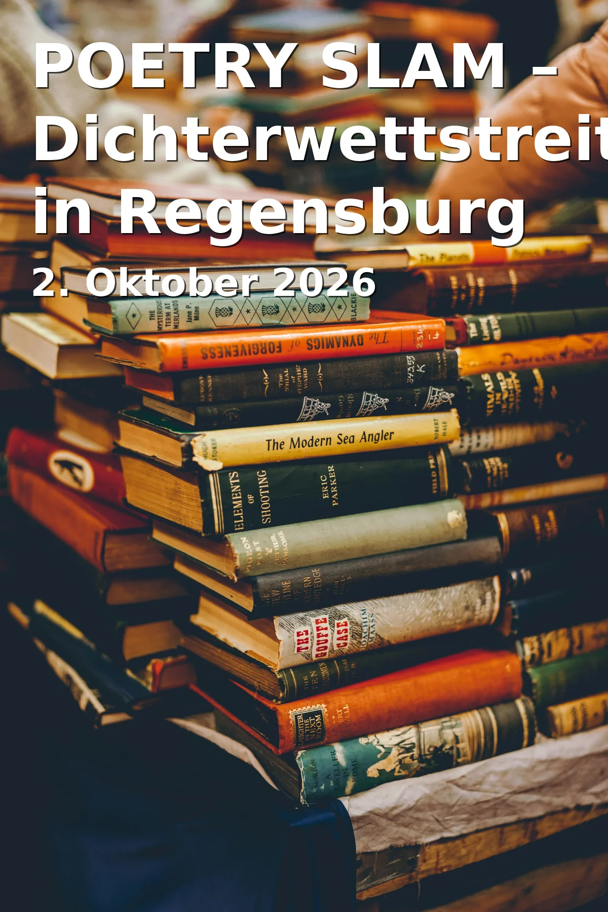 Event: POETRY SLAM – Dichterwettstreit in Regensburg