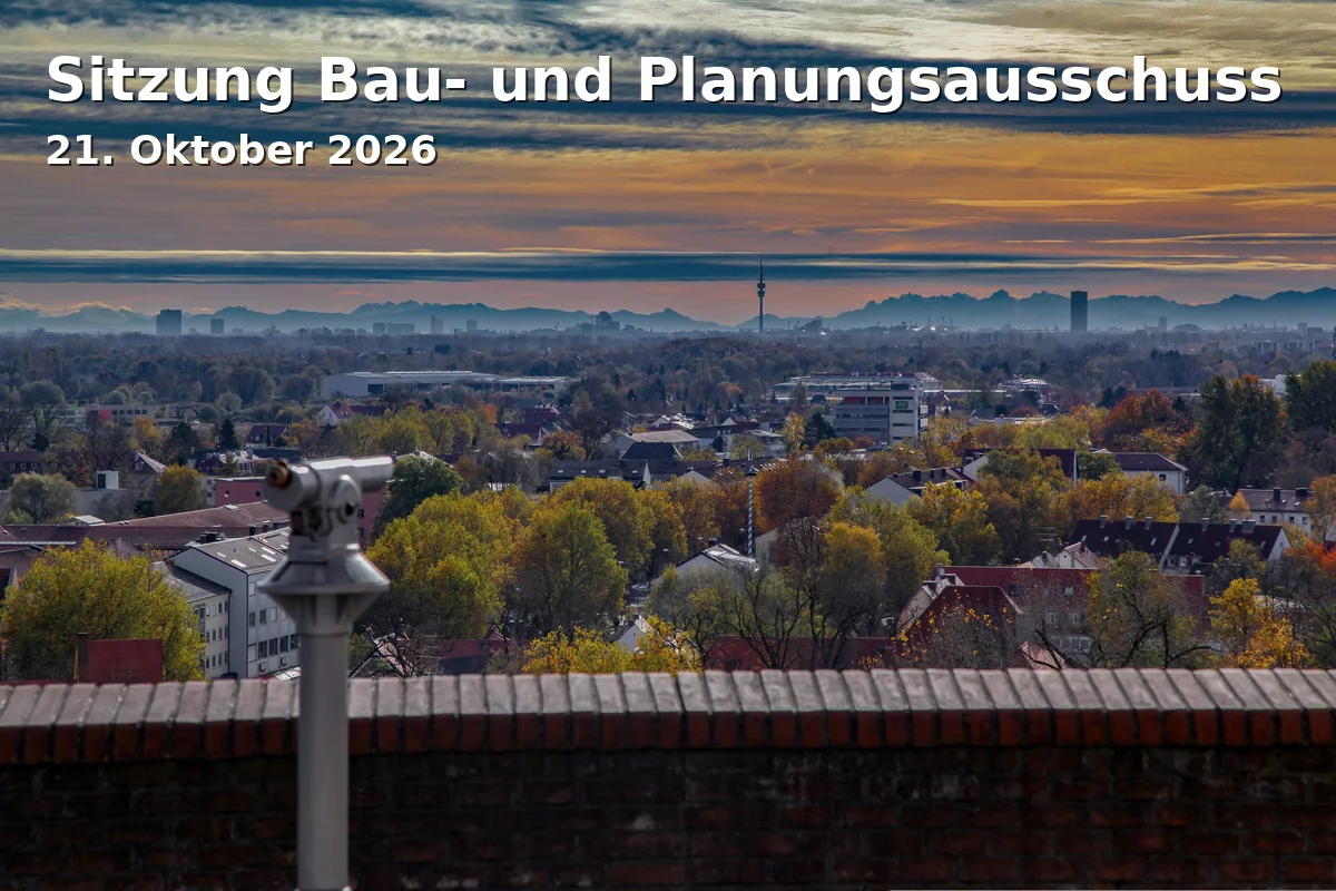 Event: Sitzung Bau- und Planungsausschuss in Alter Sitzungssaal, Rathaus Dachau, Konrad-Adenauer-Str. 2-6, 85221 Dachau on 21. Oktober 2026