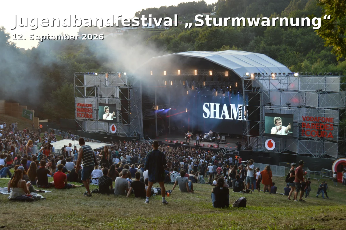 Event: Jugendbandfestival „Sturmwarnung“ in Jugendhaus Wörthsee, Graf-Toerring Straße 13, 82237 Wörthsee on 12. September 2026