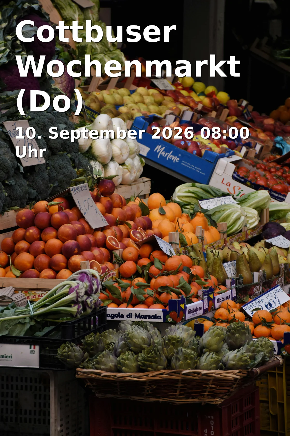 Event: Cottbus Weekly Market (Thu)