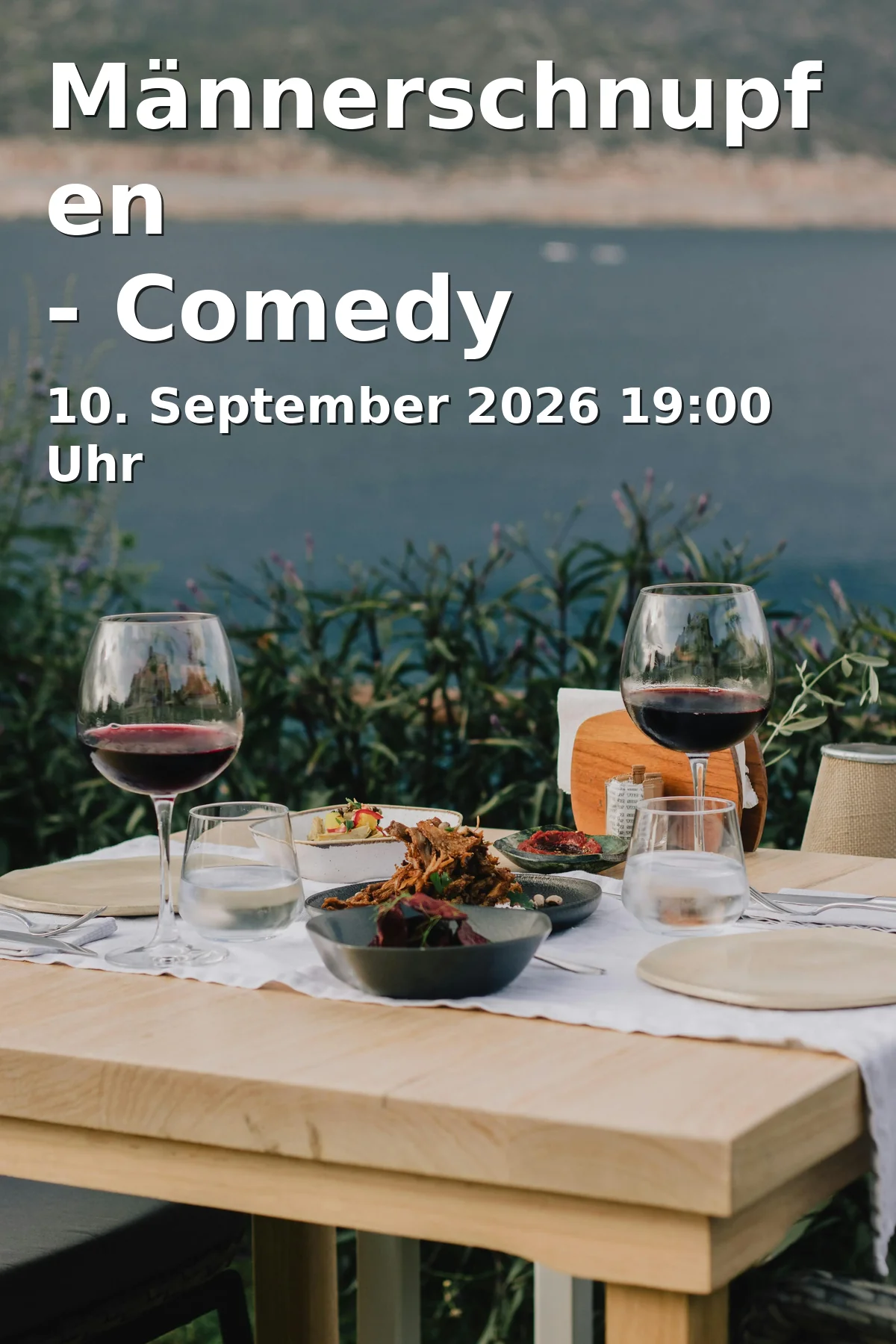 Event: Männerschnupfen - Comedy Dinner Show in Zunfthaus München, Thalkirchner Straße 76, 80337 München on 10. September 2026