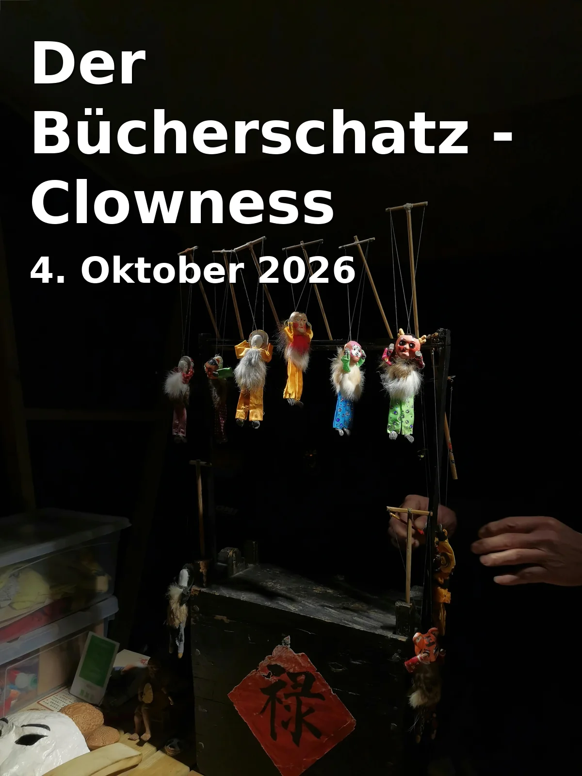 Event: Der Bücherschatz - Clowness Theater in Kulturhaus abraxas, Sommestr. 30, 86156 Augsburg on 4. Oktober 2026