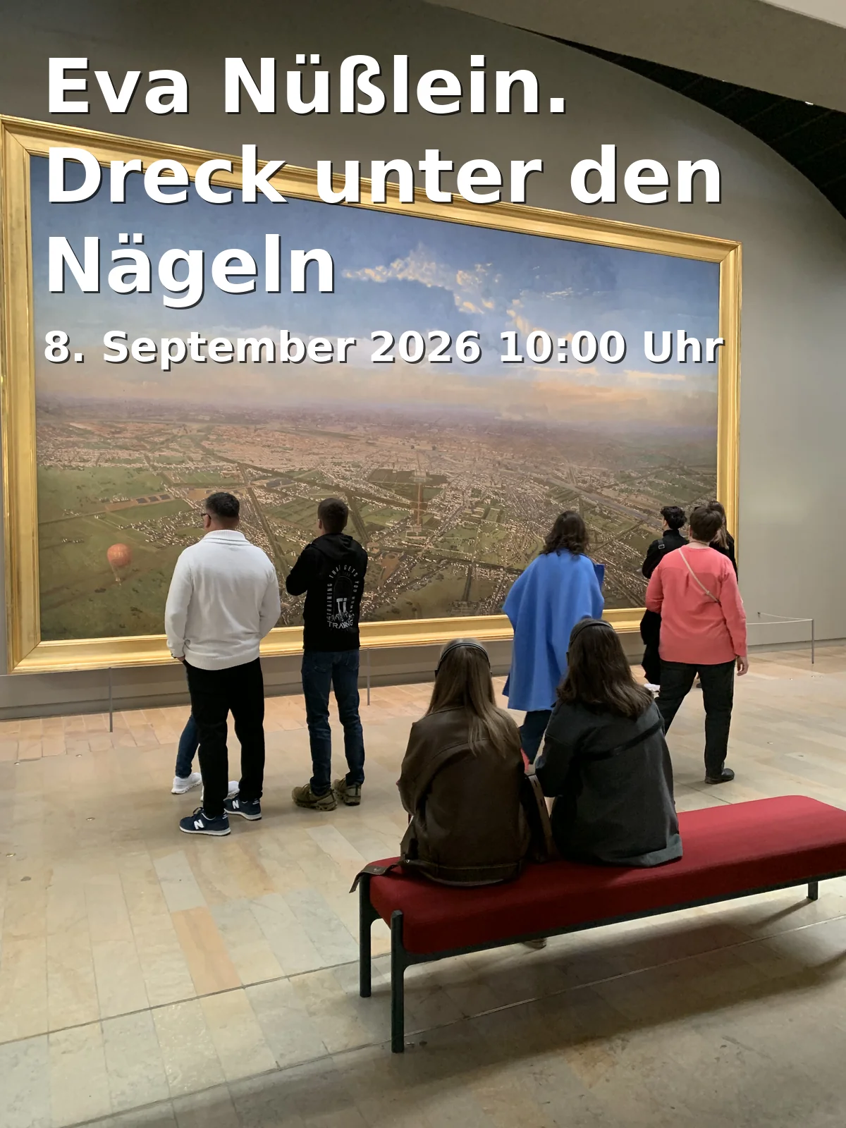 Event: Eva Nüßlein. Dreck unter den Nägeln