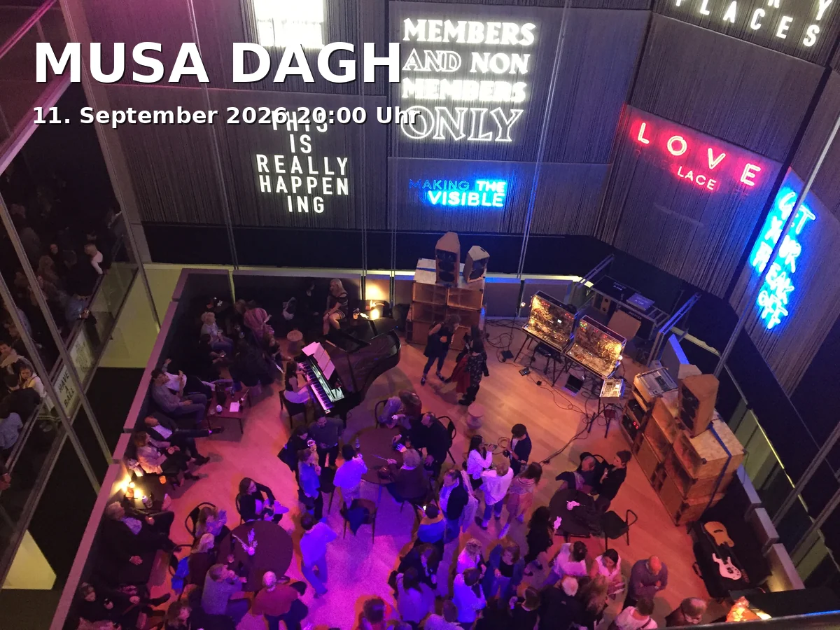 Event: MUSA DAGH in Backstage, Reitknechtstraße 6, 80639 München on 11. September 2026
