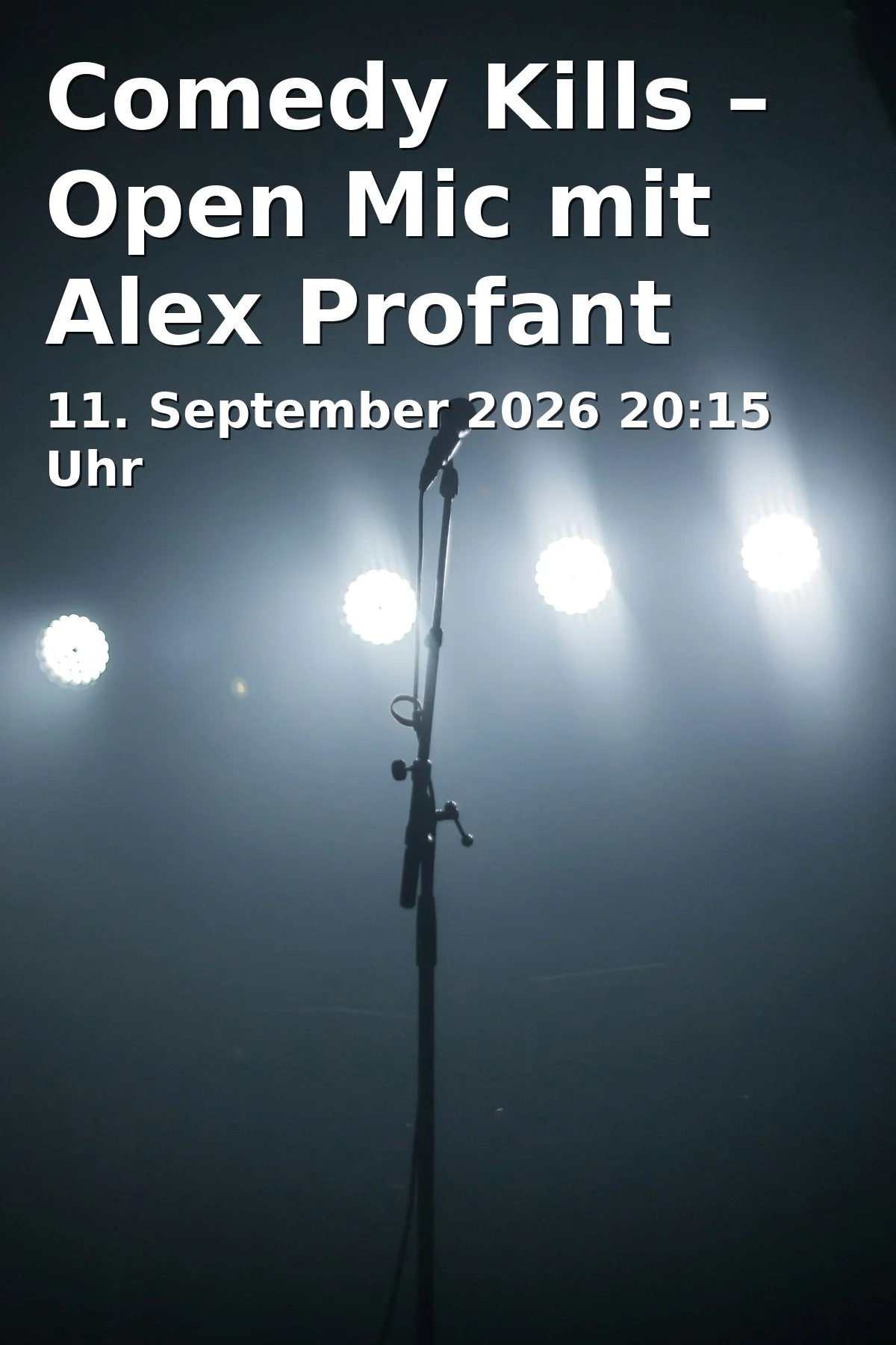 Event: Comedy Kills – Open Mic mit Alex Profant in Discobox, Max-Joseph-Str. 1, 80333 München on 11. September 2026