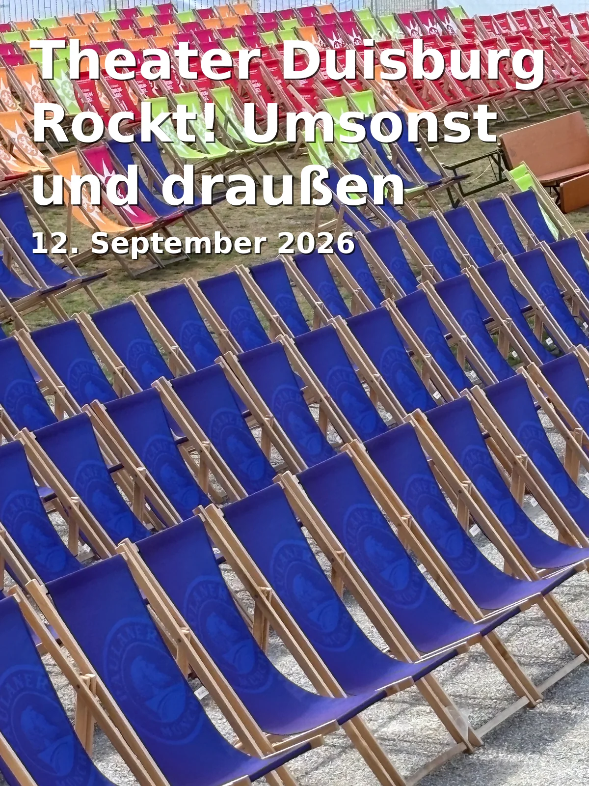 Event: Theater Duisburg Rockt! Umsonst und draußen in Theater Duisburg, Opernplatz, Neckarstraße 1, Duisburg on 12. September 2026