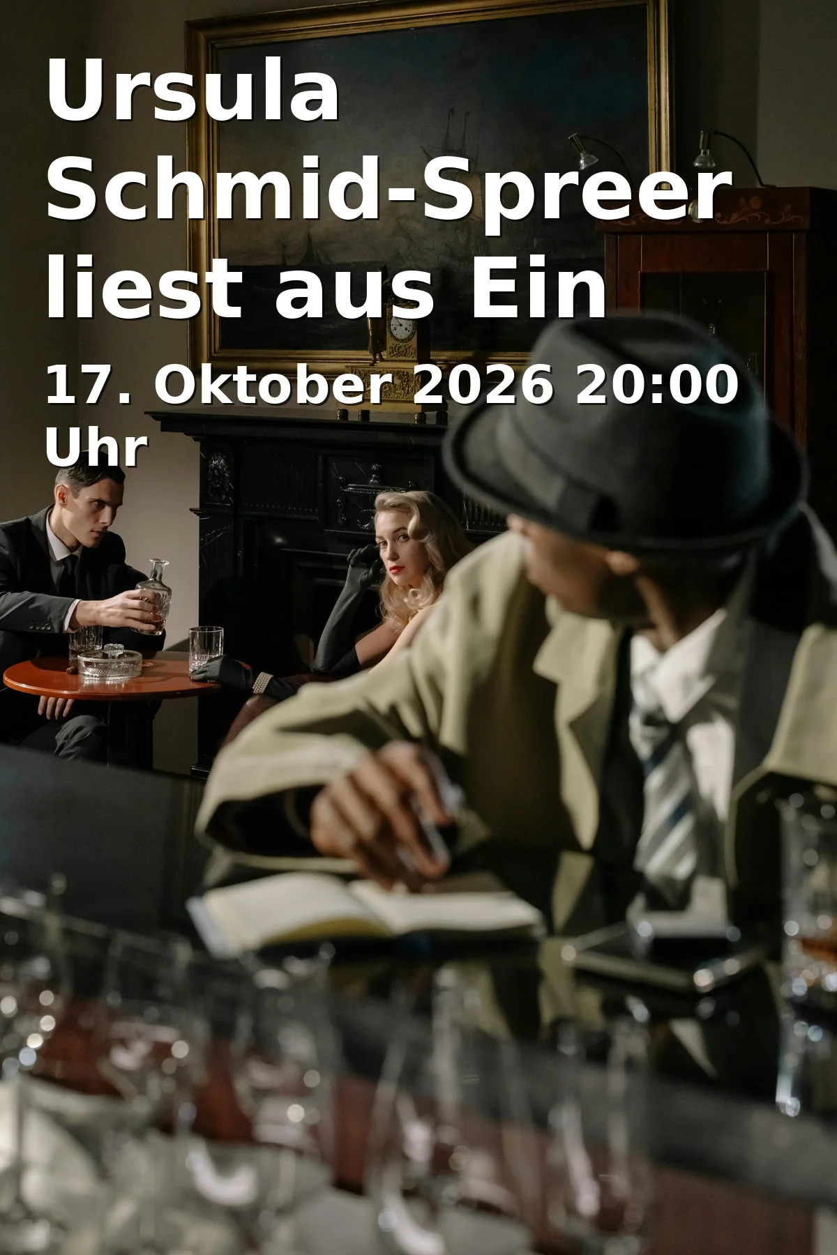 Event: Ursula Schmid-Spreer liest aus Ein Gigolo für Margarete in Kaltscher Galerie, Lessingstraße 4, 90763 Fürth on 17. Oktober 2026