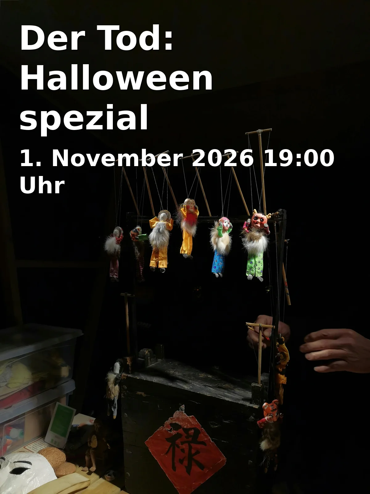 Event: Der Tod: Halloween spezial in Comödien-Platz 1, 90762 Fürth on 1. November 2026