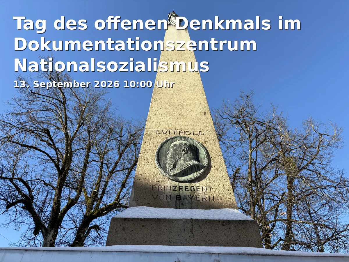 Tag des offenen Denkmals im Dokumentationszentrum Nationalsozialismus