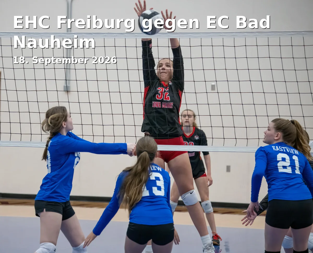 Event: EHC Freiburg gegen EC Bad Nauheim
