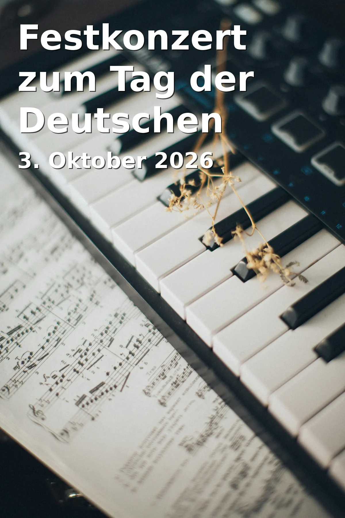 Event: Festkonzert zum Tag der Deutschen Einheit in Konzertkirche Neubrandenburg, An der Marienkirche 1, 17033 Neubrandenburg on 3. Oktober 2026