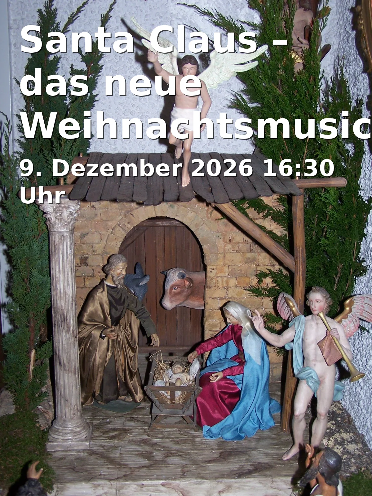 Event: Santa Claus – das neue Weihnachtsmusical (nicht nur) für Kinder in Weiden in Max-Reger-Halle, Dr.-Pfleger-Straße 17, 92637 Weiden on 9. Dezember 2026