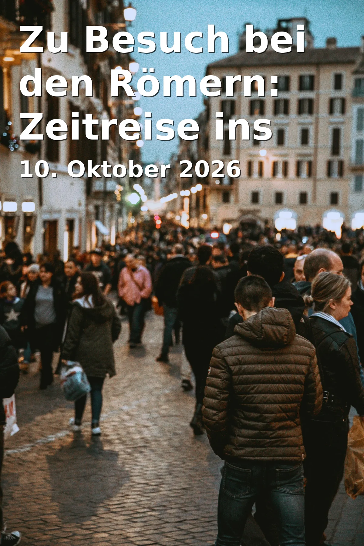 Event: Zu Besuch bei den Römern: Zeitreise ins Jahr 179 n. Chr. in document niedermünster, Niedermünstergasse 4, 93047 Regensburg on 10. Oktober 2026