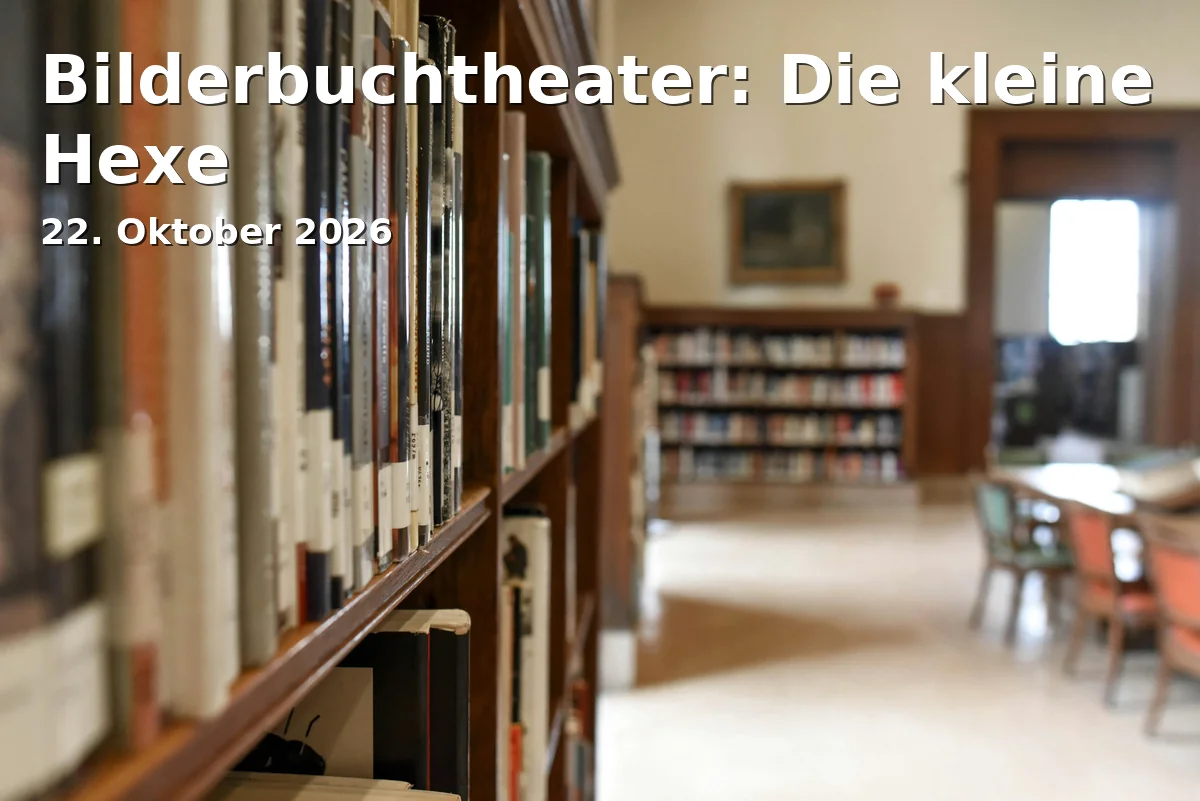 Event: Bilderbuchtheater: Die kleine Hexe in Stadtteilbücherei Süd, Regensburg on 22. Oktober 2026