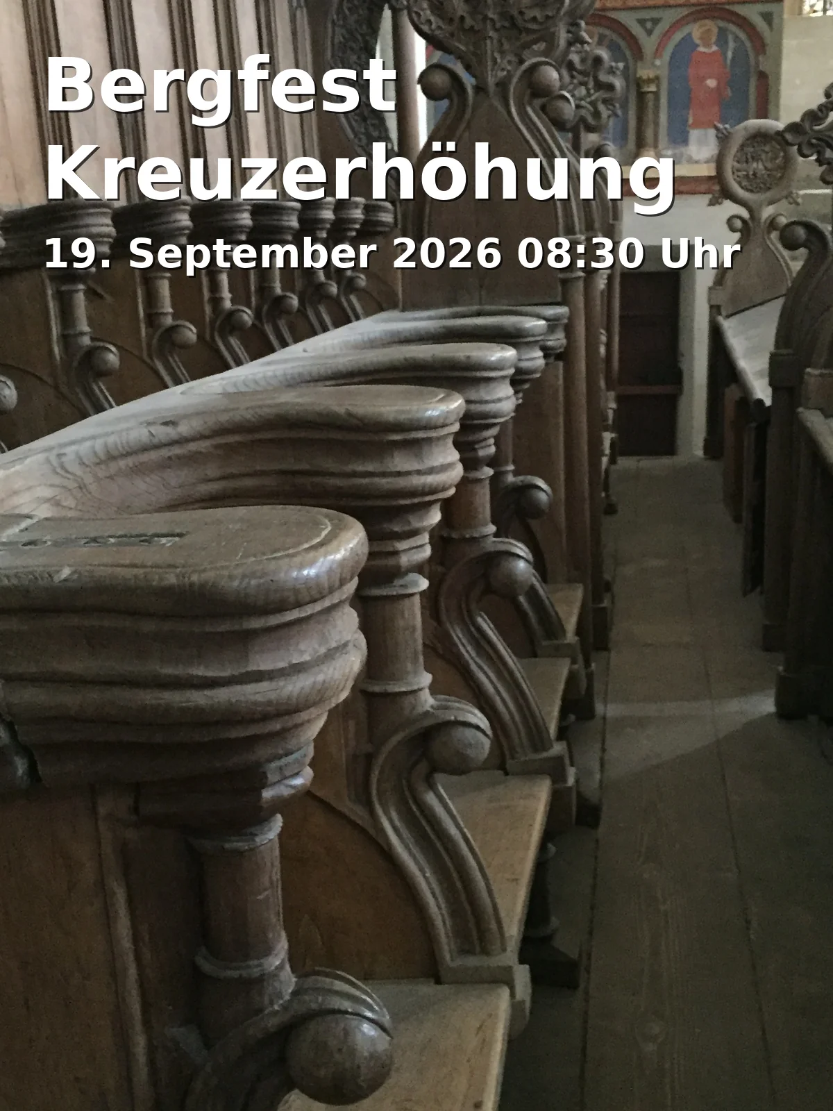 Event: Bergfest Kreuzerhöhung in Bergkirchl, Bergstraße, 92249 Vilseck on 19. September 2026