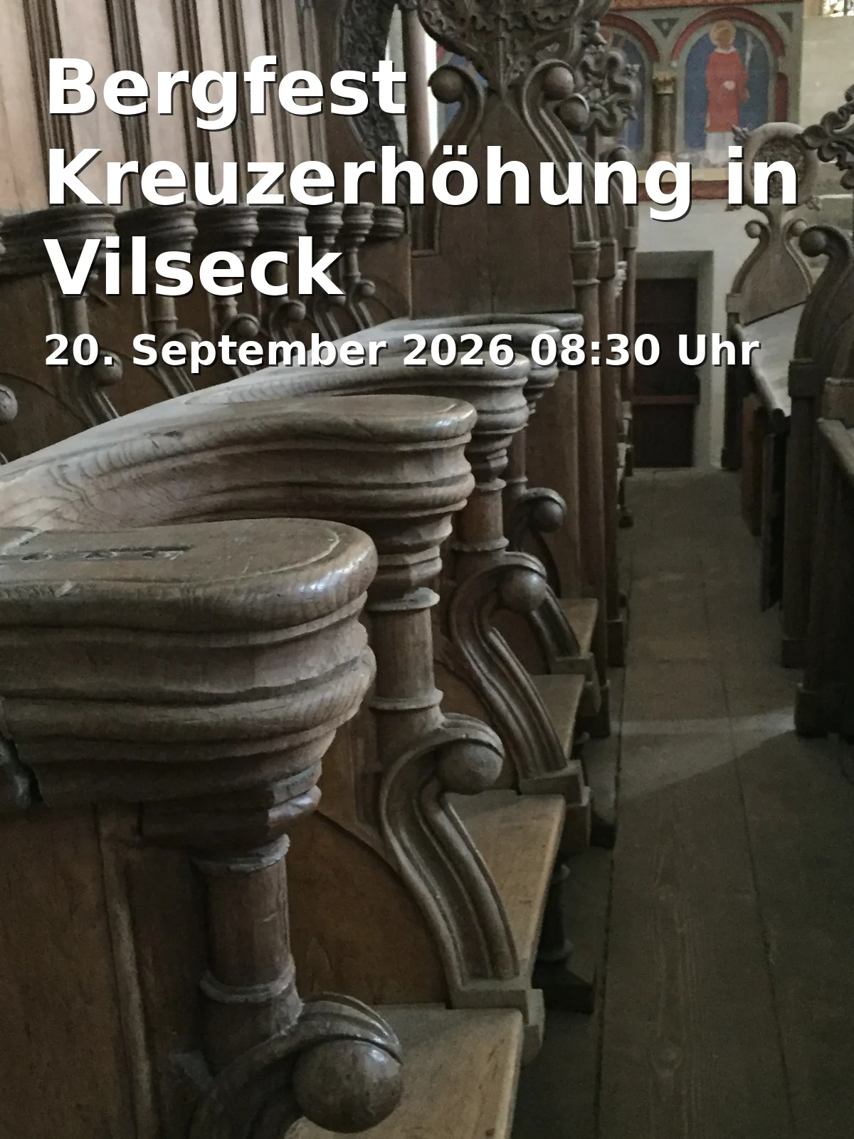 Event: Bergfest Kreuzerhöhung in Vilseck in Bergkirchl, Bergstraße, 92249 Vilseck on 20. September 2026