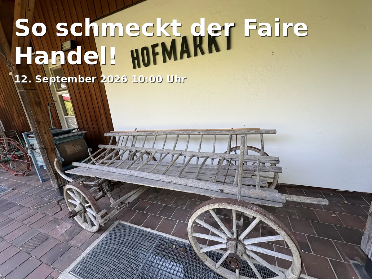 So schmeckt der Faire Handel!