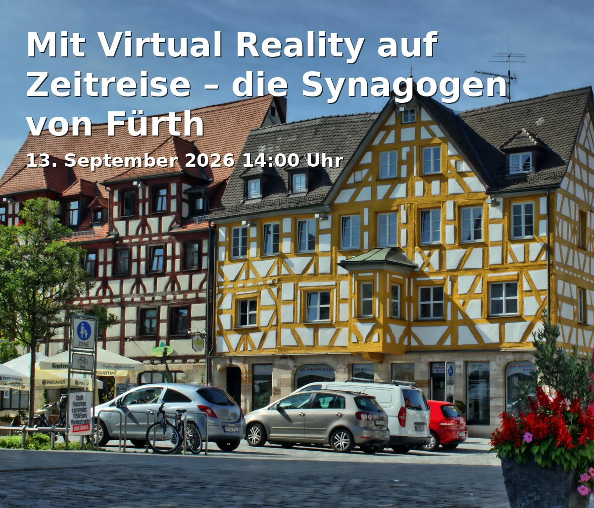 Mit Virtual Reality auf Zeitreise – die Synagogen von Fürth