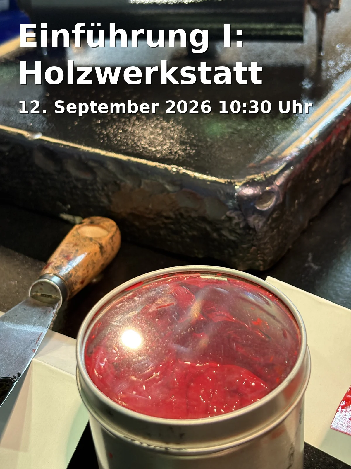 Einführung I: Holzwerkstatt