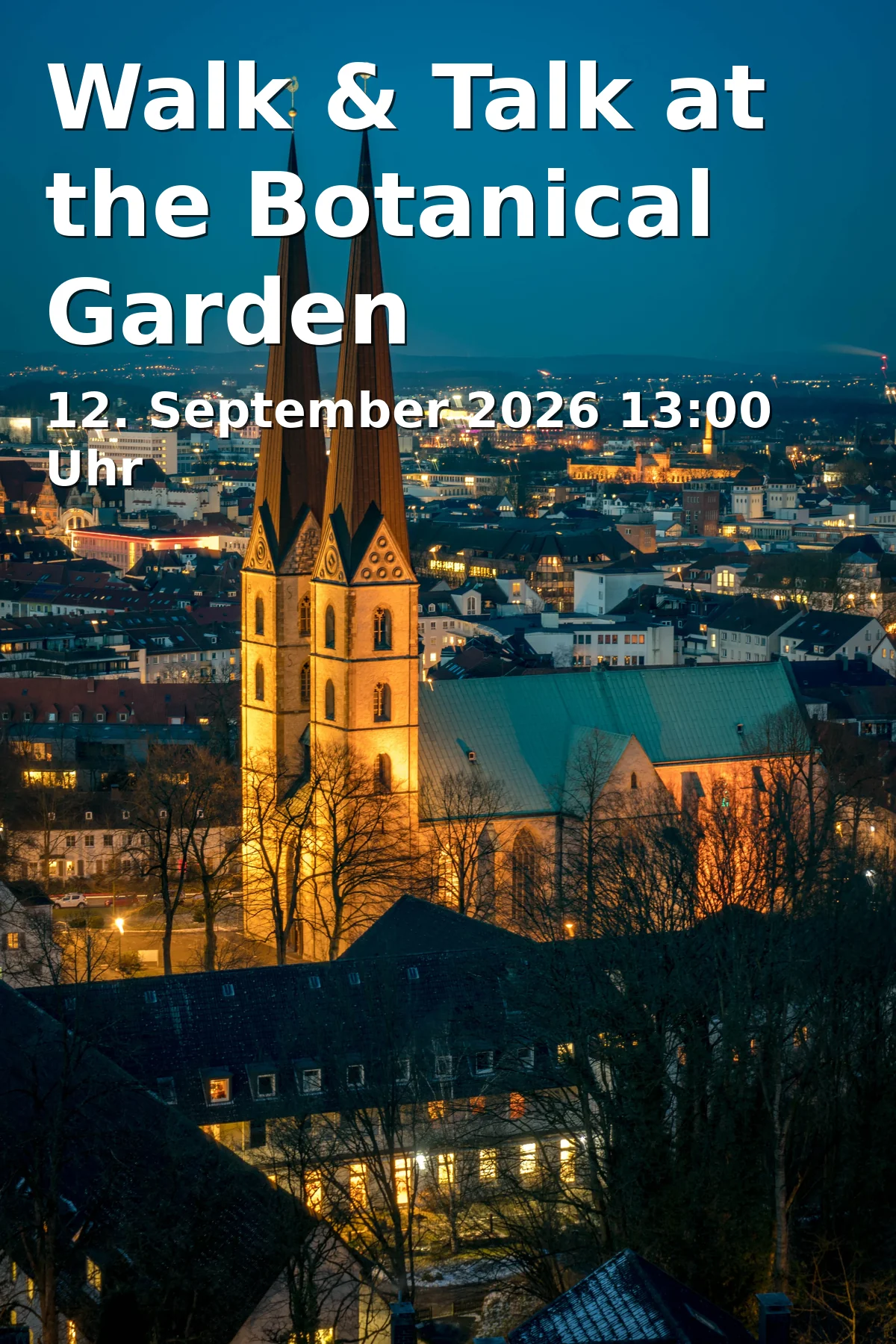Event: Walk & Talk at the Botanical Garden