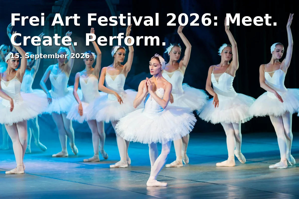 Frei Art Festival 2026: Meet. Create. Perform.