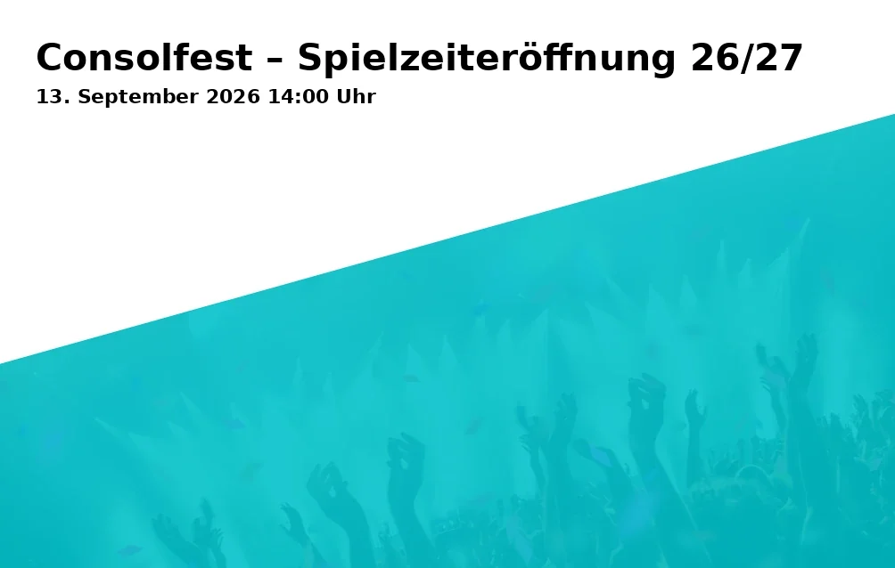 Event: Consolfest – Spielzeiteröffnung 26/27 in Kulturgebiet Consol, Klarastraße 6, 45889 Gelsenkirchen on 13. September 2026