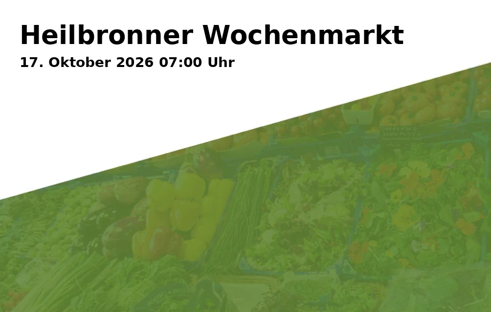 Event: Heilbronner Wochenmarkt